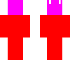 happy pink headed red thingy