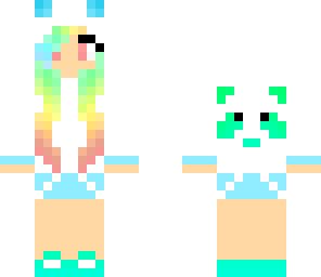 rainbow panda