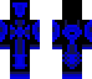 blue glow stick knight