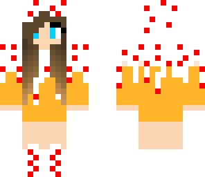 edited version of cake girl