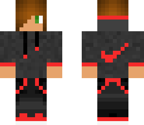 red georgiee with shaded hair