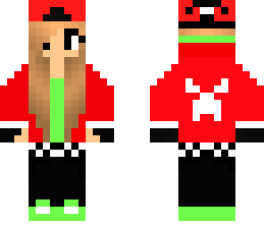light green and red coloured cute tomboy