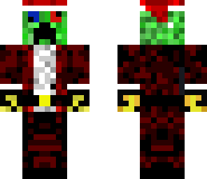 santa creeper guy