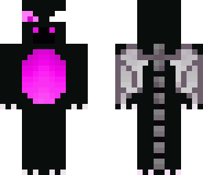 part herobrine part ender dragon