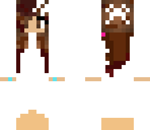 girl in white