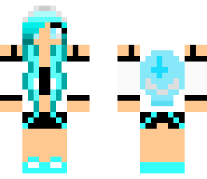 aqua skater girl
