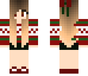 peekaboo168's christmas skin
