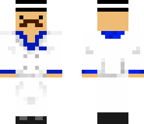 moustache top hat guy with white suit