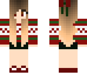 peekaboo168's christmas skin