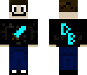 diamond sword black hoodie guy