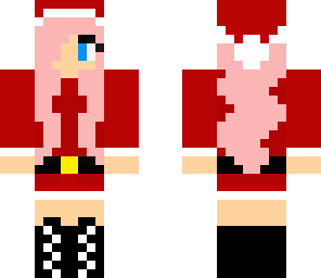 christmas pink girl