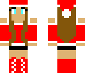 girly christmas skin
