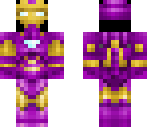 purple iron man