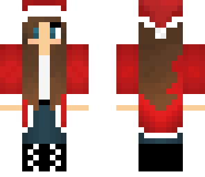 christmas santa girl