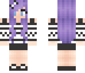 purple girl