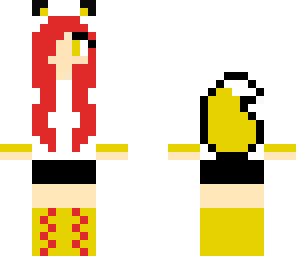 yellow and red fox