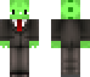 dino in a suit