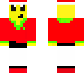 christmas yellow slime skin