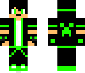 funny green boy