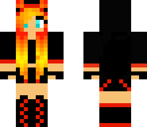 fire assassian girl