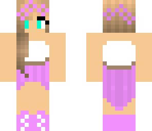 edited pink prom girl