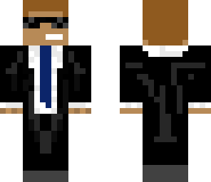 secret agent in a suit