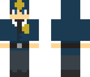 futuristic police officer