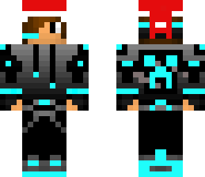 cool neon guy crismas