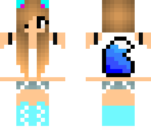 blue fox girl