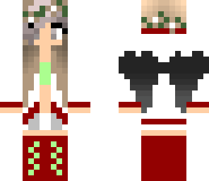christmas cute demon girl