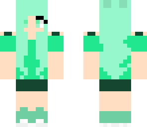 flying mint bunny
