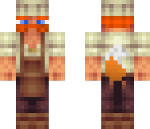 nickthefoxychef with blue eyes