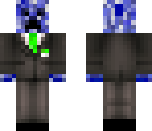 blue creeper in a suit