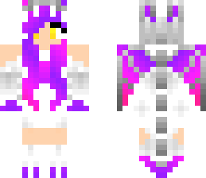 purple dragon girl