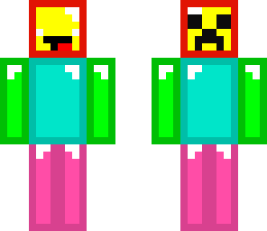 neon crazyface