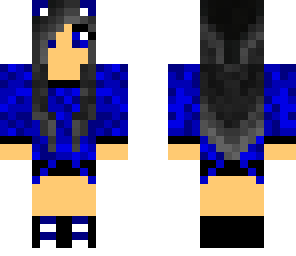 blue girl