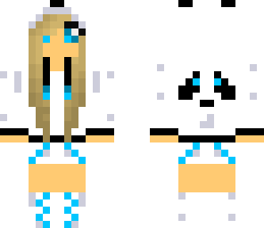 blue panda