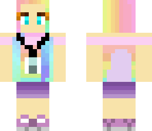 rainbow girl