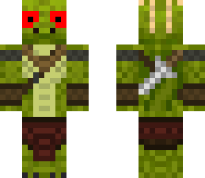 large red eyed lizard