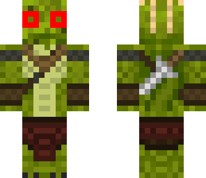 large red eyed lizard