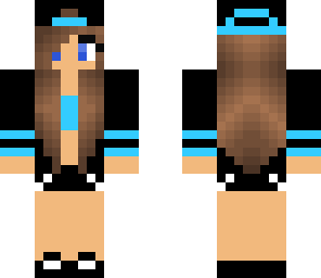 blue and black tomboy
