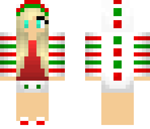 chirstmas dino girl