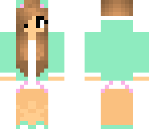 minty pink girl