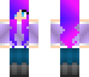 redo of purple and pink girl