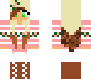cute blonde girl with brown ombre