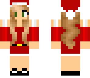 christmas santa girl