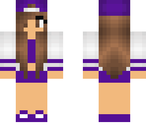 girl with purple snapback