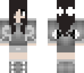 girl gray