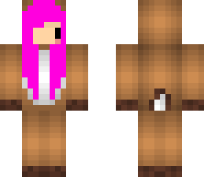 pink haired reindeer