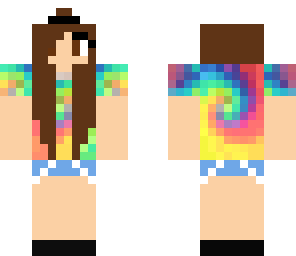 tye dye girl